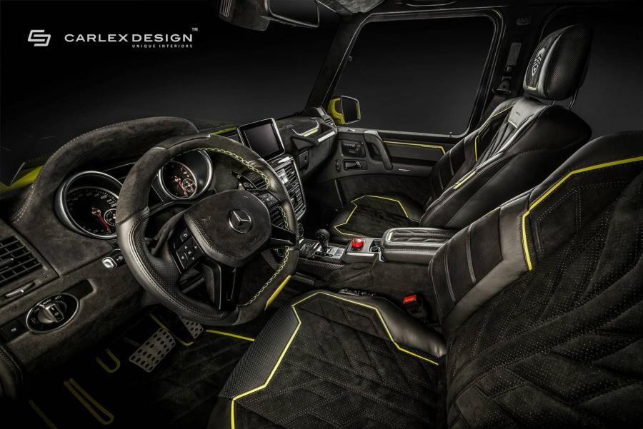 Интерьер Mercedes-Benz G500 4x4&sup2; by Carlex Design 2017 года  (фото 12 из 17)